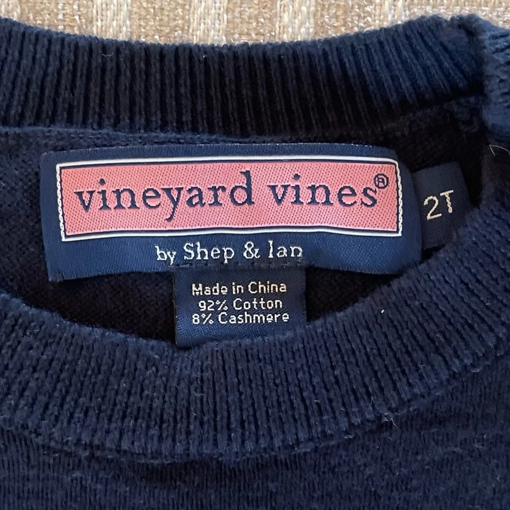 Vintage Vineyard Vines Cotton/Cashmere Sweater. Size 2T. - Picture 6 of 6